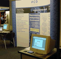 PCG Stand @ British Business 2000 Exhibition