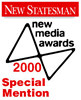 New Statesman - New Media Awards 2000-  Elected Representative Award, Special Mention for Andy White, PCG Founder